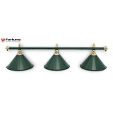 Бильярдный светильник FORTUNA ALLGREEN LUXE на 3 плафона