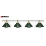 Бильярдный светильник FORTUNA ALLGREEN LUXE на 3 плафона