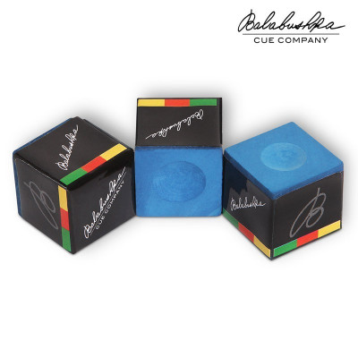 Купить бильярдный мел «Balabushka» (3 шт) синий