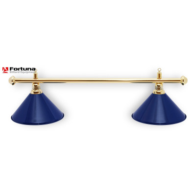 Купить Светильник fortuna prestige golden blue 2 плафона