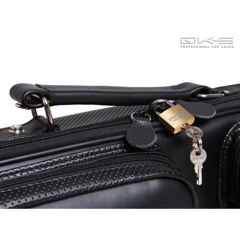 Кейс qk-s captain 2x2 матовый черный