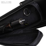 Кейс qk-s captain 2x2 матовый черный