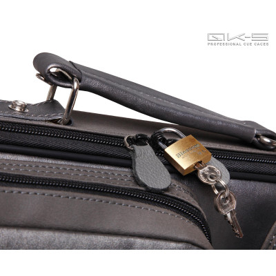 Кейс qk-s captain 2x2 серый металлик