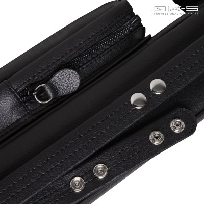 Кейс qk-s captain 2x2 черный аллигатор для бильярдного кия в Минске и Беларуси