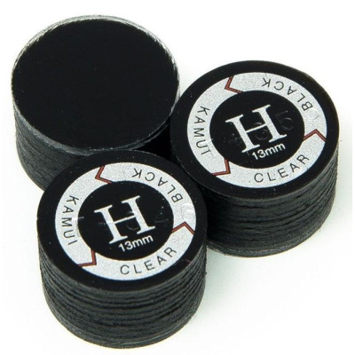 Наклейка для кия «Kamui Clear Black» (H) 13 мм