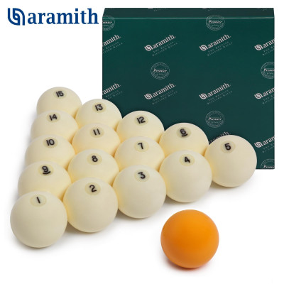 Шары aramith premier pyramid ø60,3мм желтый биток