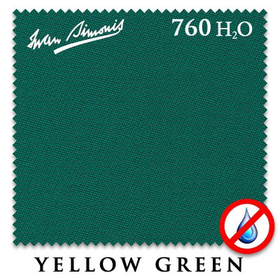сукно iwan simonis 760 h2o 195см yellow green