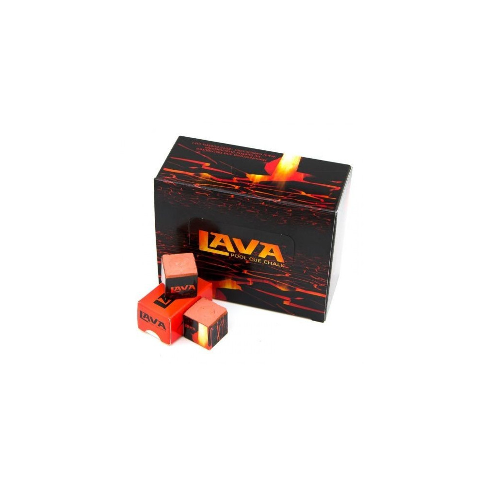 Мел «Lava» (2 шт) красный