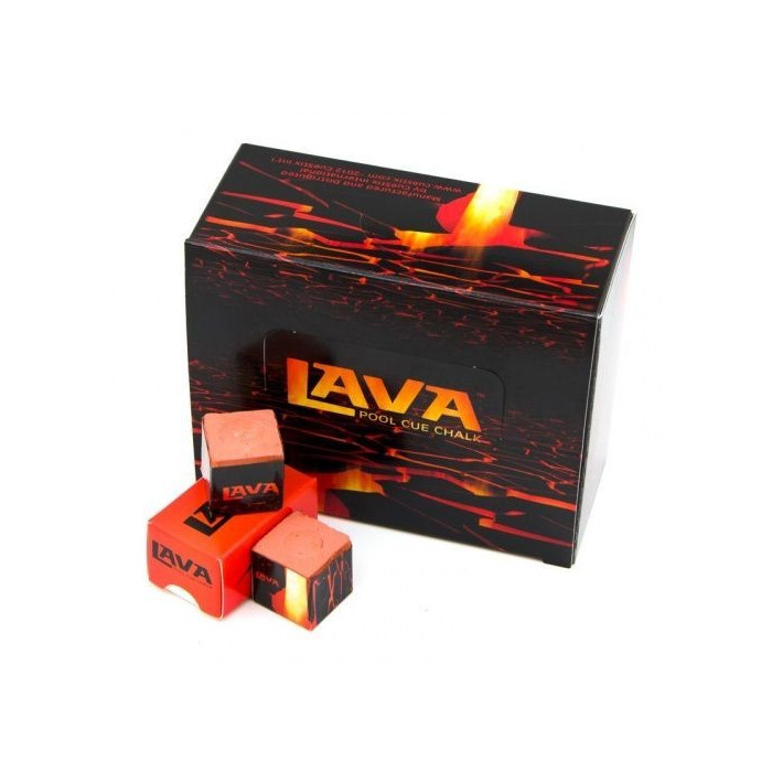 Мел «Lava» (2 шт) красный