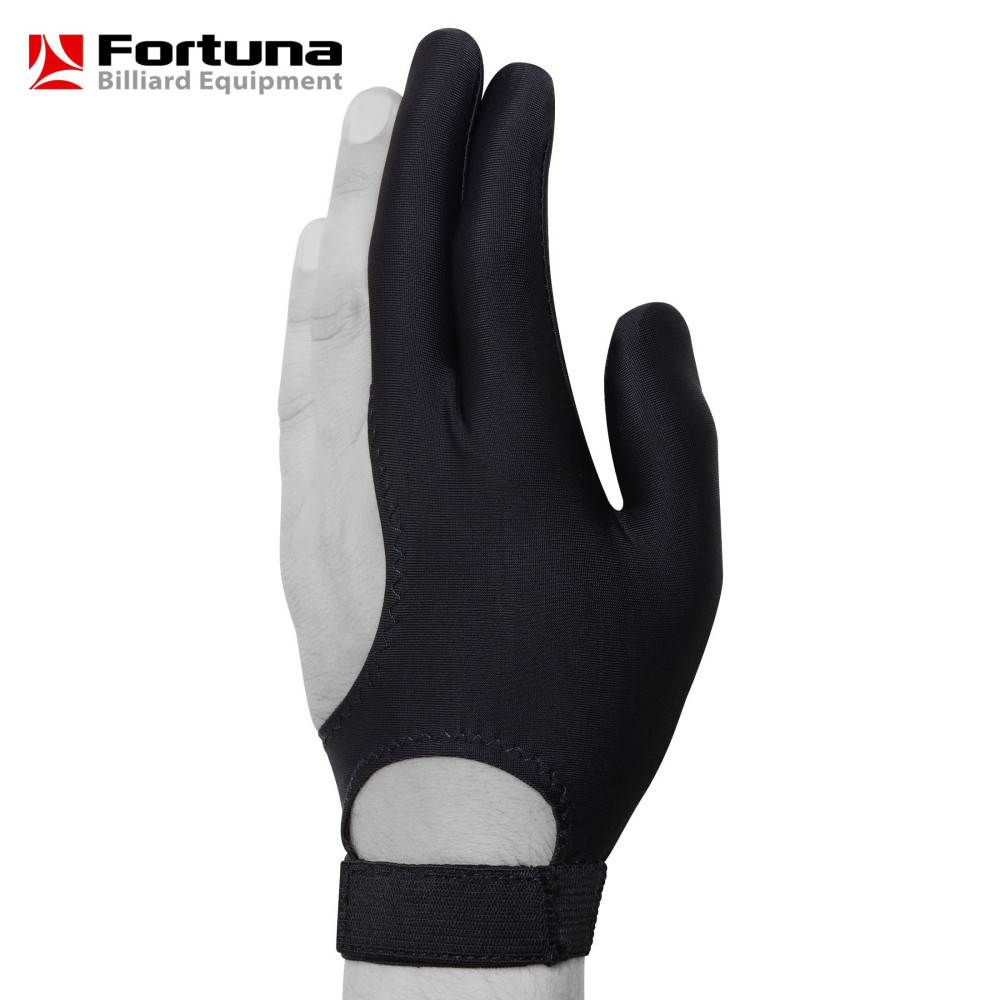 Перчатка Fortuna Classic Velcro Черная XL