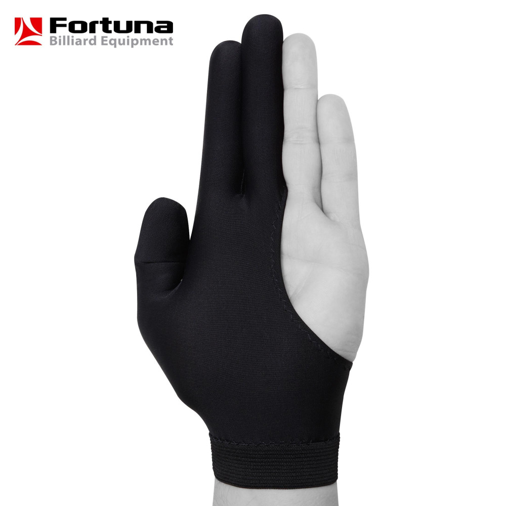 Перчатка Fortuna Classic Velcro Черная XL