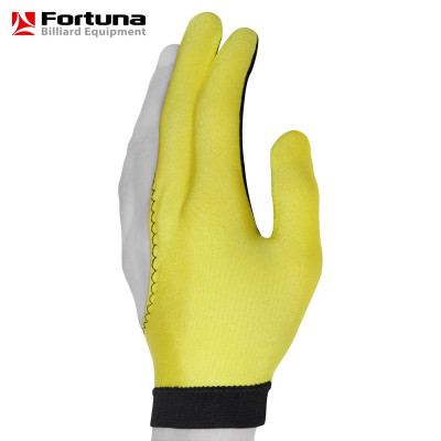 Перчатка Fortuna Classic Желтая/Черная XL