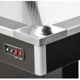 Аэрохоккей «BLACK DIAMOND» 7 ф (214 х 122 х 79 см, черный)