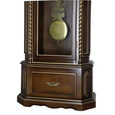 Часы напольные Columbus CR-9089-PG-CH «Вишневая элегия» gold