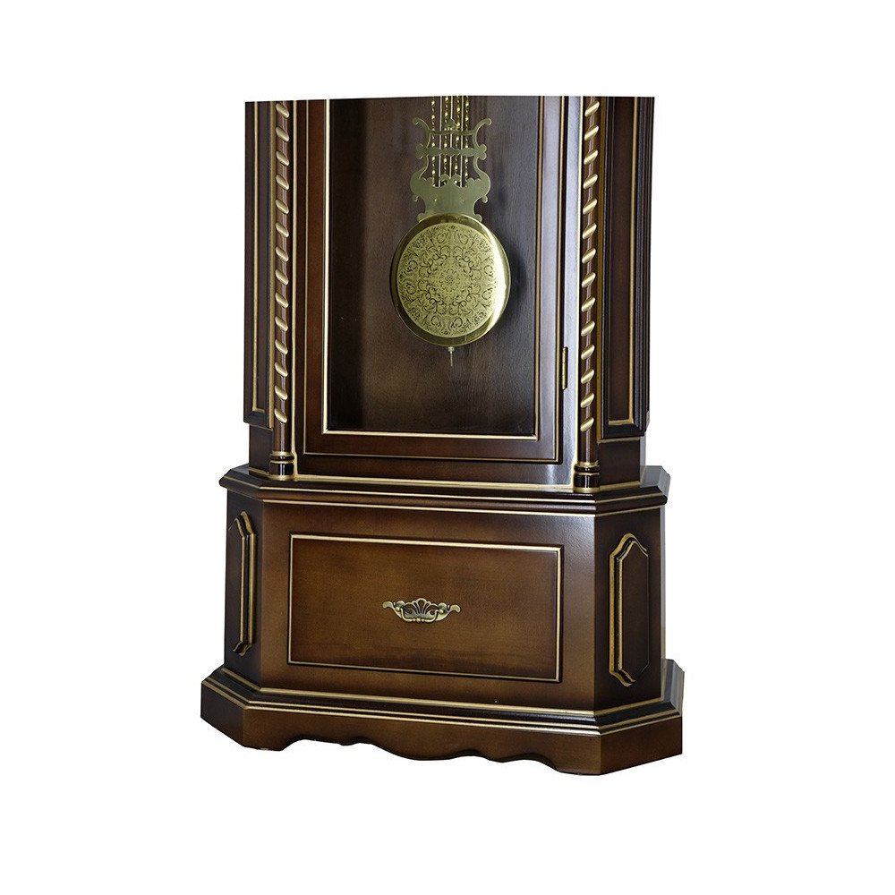 Часы напольные Columbus CR-9089-PG-CH «Вишневая элегия» gold