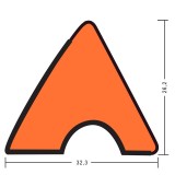 РЕЗИНА ДЛЯ БОРТОВ EUROSPRINT STANDARD POOL PRO K-55 122СМ 7-9ФТ 6ШТ.