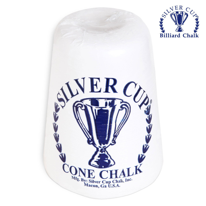 ТАЛЬК БИЛЬЯРДНЫЙ ДЛЯ РУК SILVER CUP CONE CHALK 720 Г