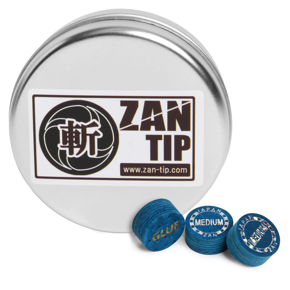 НАКЛЕЙКА ДЛЯ КИЯ ZAN PLUS Ø13ММ MEDIUM 1ШТ.