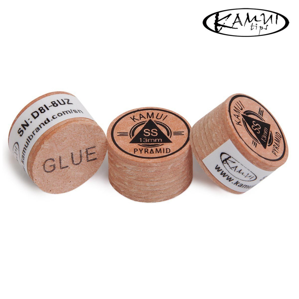 НАКЛЕЙКА ДЛЯ КИЯ KAMUI PYRAMID ORIGINAL Ø13ММ SUPER SOFT 1ШТ.