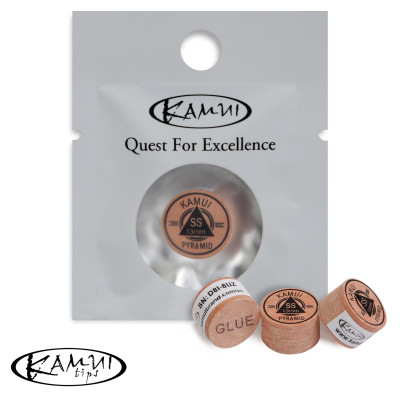 НАКЛЕЙКА ДЛЯ КИЯ KAMUI PYRAMID ORIGINAL Ø13ММ SUPER SOFT 1ШТ.