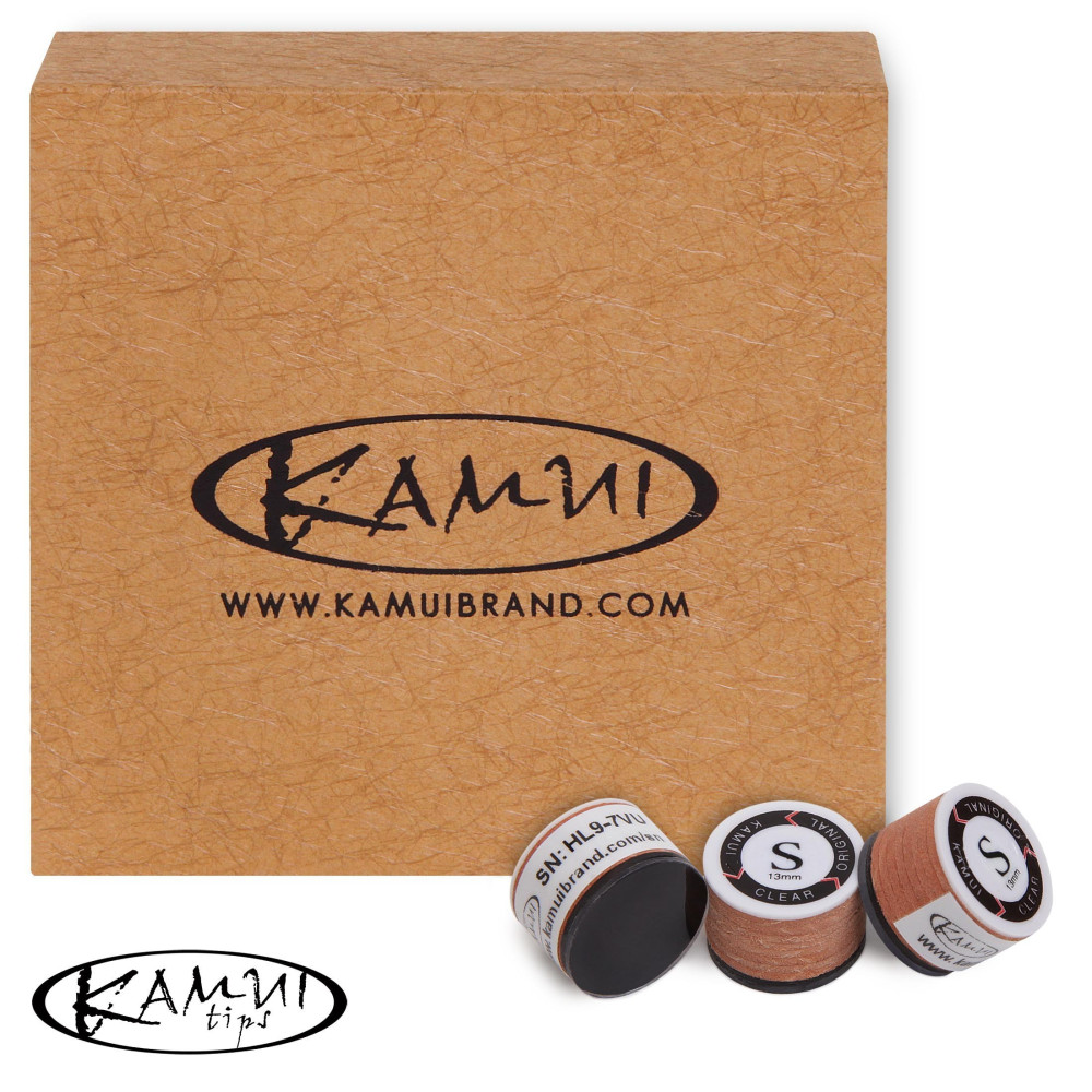 НАКЛЕЙКА ДЛЯ КИЯ KAMUI CLEAR ORIGINAL Ø13ММ SOFT 1ШТ.