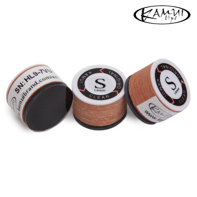 НАКЛЕЙКА ДЛЯ КИЯ KAMUI CLEAR ORIGINAL Ø14ММ SOFT 1ШТ.