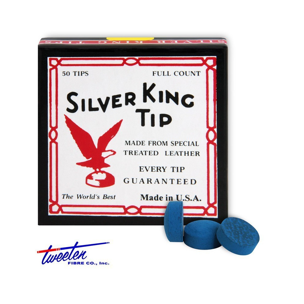 НАКЛЕЙКА ДЛЯ КИЯ SILVER KING Ø13ММ 1ШТ.