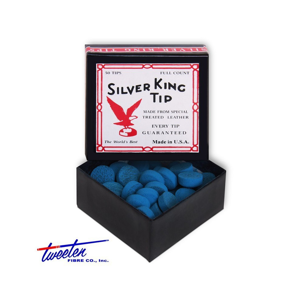 НАКЛЕЙКА ДЛЯ КИЯ SILVER KING Ø11ММ 50ШТ.
