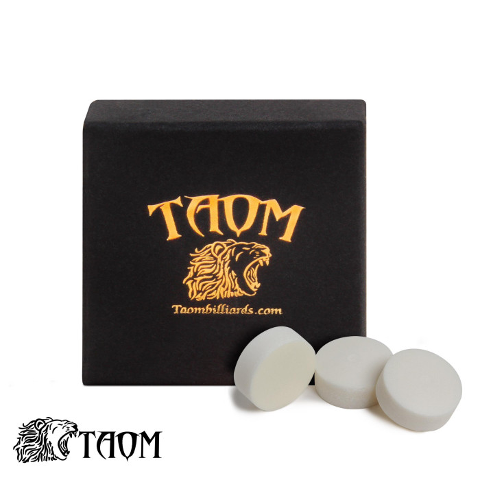 НАКЛЕЙКА ДЛЯ КИЯ TAOM 2.0 BREAK&JUMP WHITE Ø14ММ В ИНДИВИДУАЛЬНОЙ УПАКОВКЕ 1ШТ.