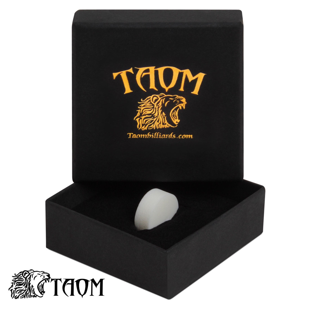 НАКЛЕЙКА ДЛЯ КИЯ TAOM 2.0 BREAK&JUMP WHITE Ø14ММ В ИНДИВИДУАЛЬНОЙ УПАКОВКЕ 1ШТ.
