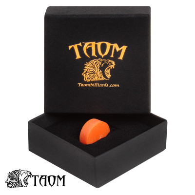 НАКЛЕЙКА ДЛЯ КИЯ TAOM 2.0 BREAK&JUMP ORANGE Ø14ММ В ИНДИВИДУАЛЬНОЙ УПАКОВКЕ 1ШТ.