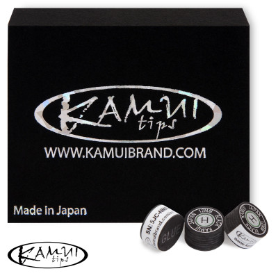 НАКЛЕЙКА ДЛЯ КИЯ KAMUI BLACK Ø12ММ HARD 1ШТ.