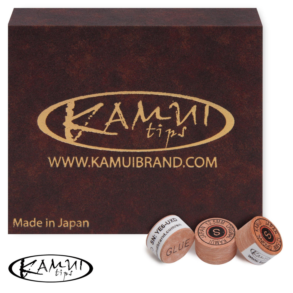 НАКЛЕЙКА ДЛЯ КИЯ KAMUI ORIGINAL Ø12,5ММ SOFT 1ШТ.