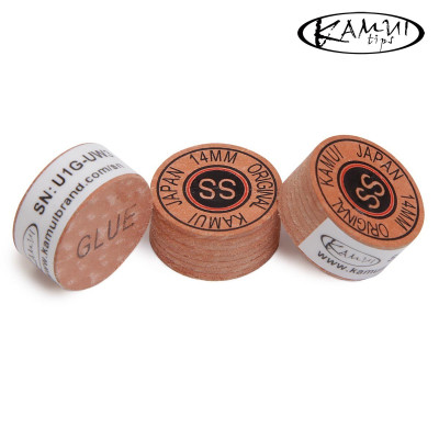 НАКЛЕЙКА ДЛЯ КИЯ KAMUI ORIGINAL Ø14ММ SUPER SOFT 1ШТ.