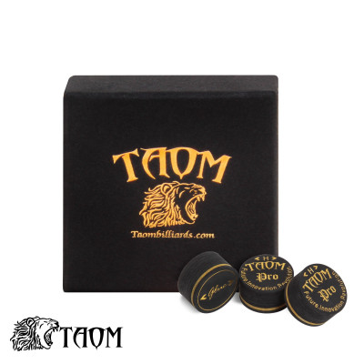 НАКЛЕЙКА ДЛЯ КИЯ TAOM PRO Ø13ММ HARD В ИНДИВИДУАЛЬНОЙ УПАКОВКЕ 1ШТ.
