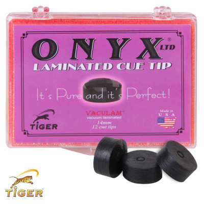 НАКЛЕЙКА ДЛЯ КИЯ TIGER ONYX LTD Ø14ММ MEDIUM 1ШТ.