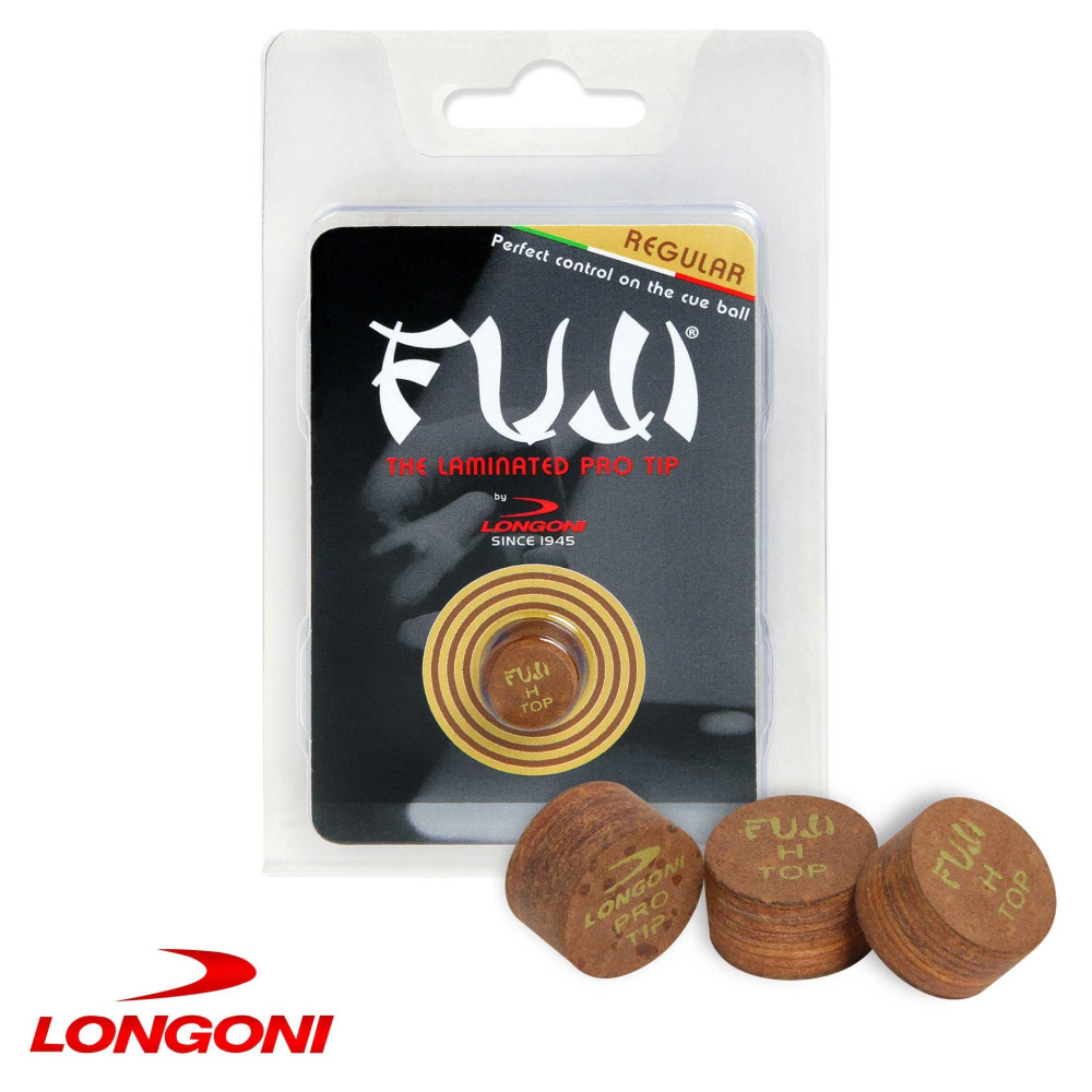 НАКЛЕЙКА ДЛЯ КИЯ LONGONI FUJI REGULAR Ø13ММ HARD 1ШТ.