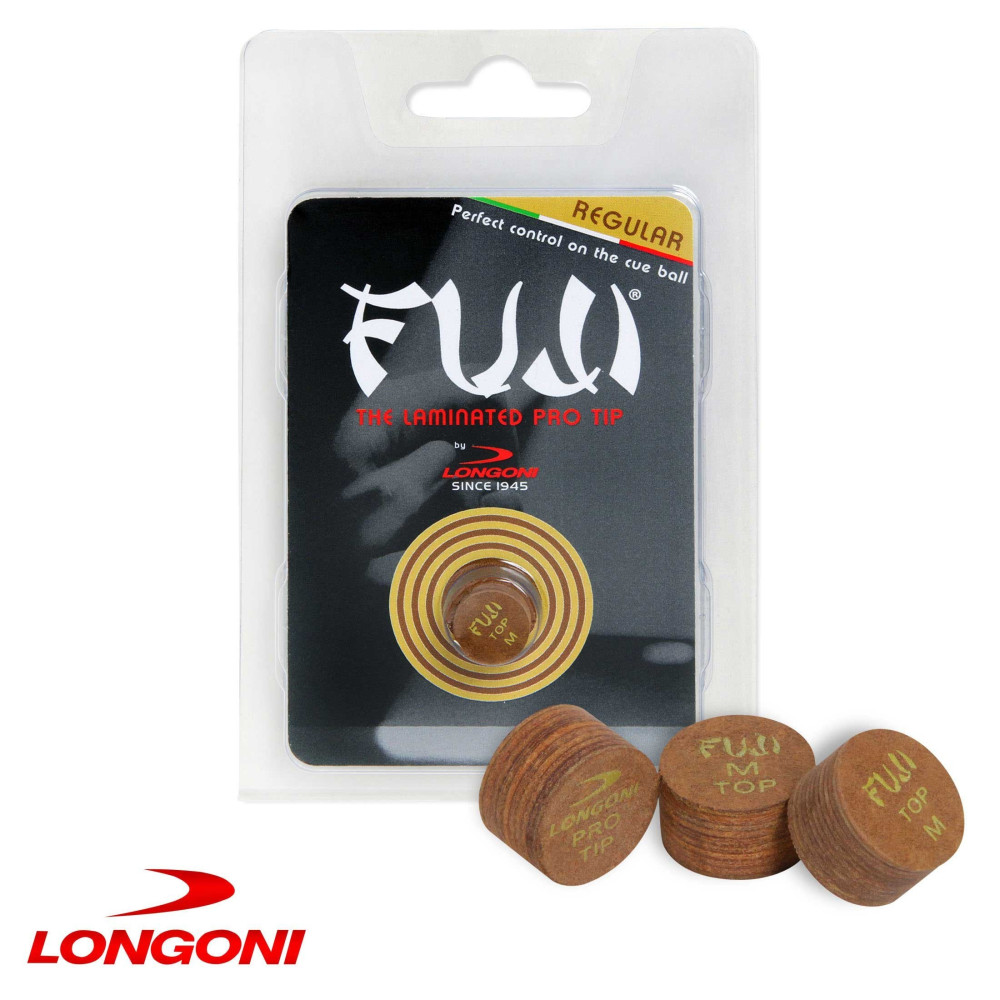 НАКЛЕЙКА ДЛЯ КИЯ LONGONI FUJI REGULAR Ø14ММ MEDIUM 1ШТ.