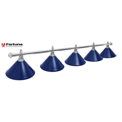 СВЕТИЛЬНИК FORTUNA PRESTIGE SILVER BLUE 5 ПЛАФОНОВ