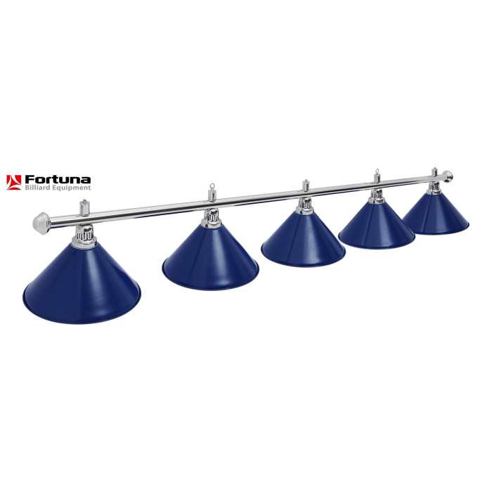 СВЕТИЛЬНИК FORTUNA PRESTIGE SILVER BLUE 5 ПЛАФОНОВ