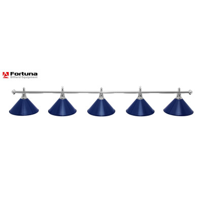 СВЕТИЛЬНИК FORTUNA PRESTIGE SILVER BLUE 5 ПЛАФОНОВ