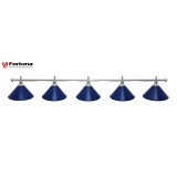 СВЕТИЛЬНИК FORTUNA PRESTIGE SILVER BLUE 5 ПЛАФОНОВ