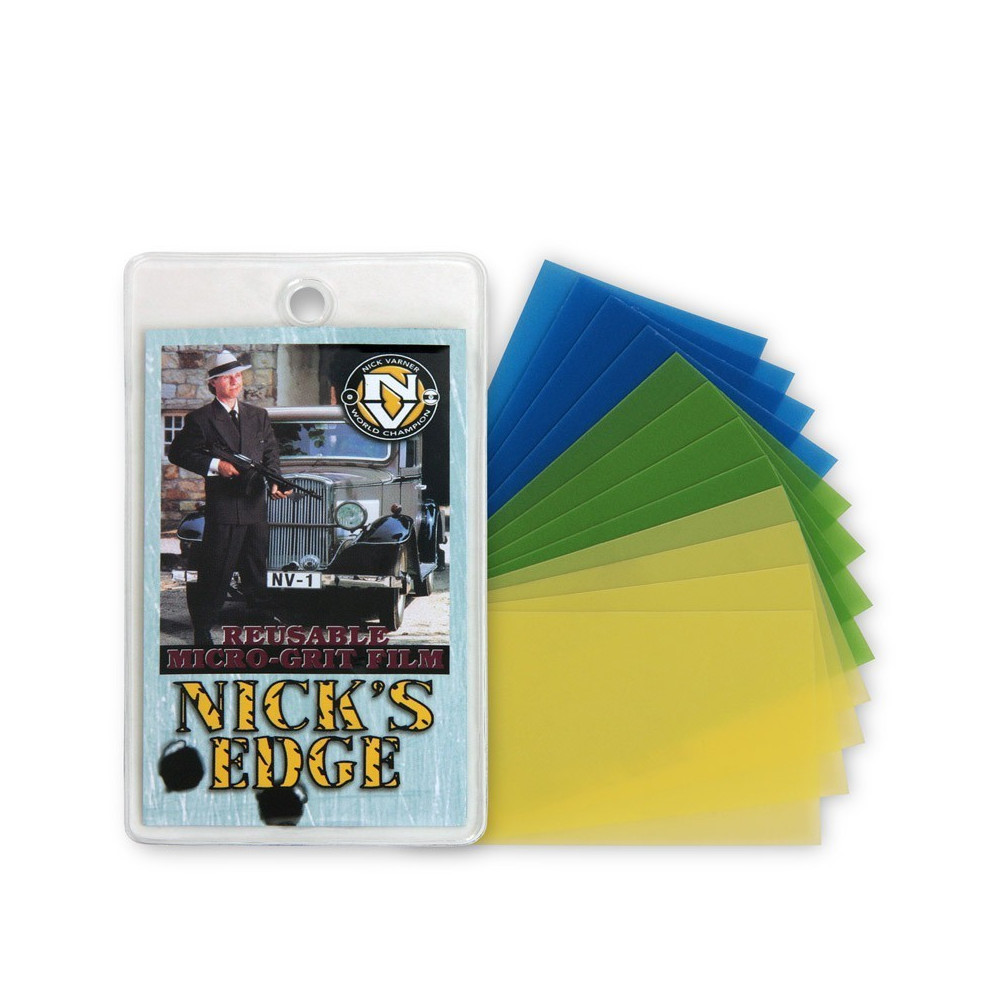 НАБОР МИКРОБУМАГИ ДЛЯ ПОЛИРОВКИ КИЯ NICK`S EDGE 12ШТ.