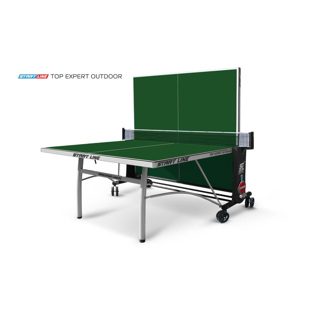 Стол теннисный Top Expert Outdoor Зелёный