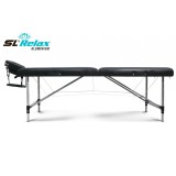 Массажный стол Aluminium (black) Черный