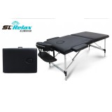 Массажный стол Aluminium (black) Черный