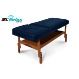 Массажный стол Relax Comfort синяя кожа