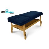Массажный стол Relax Comfort синяя кожа