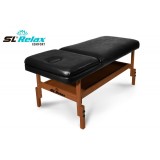 Массажный стол Relax Comfort черная кожа