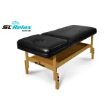 Массажный стол Relax Comfort черная кожа